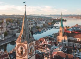 zurich Panoramic view cllose